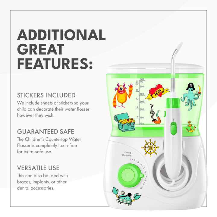 ToiletTree Products Children's Countertop Water Flosser