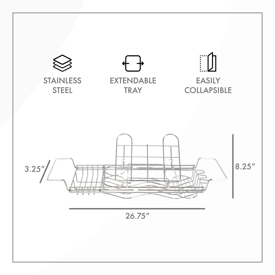 ToiletTree Stainless Steel Bath Caddy