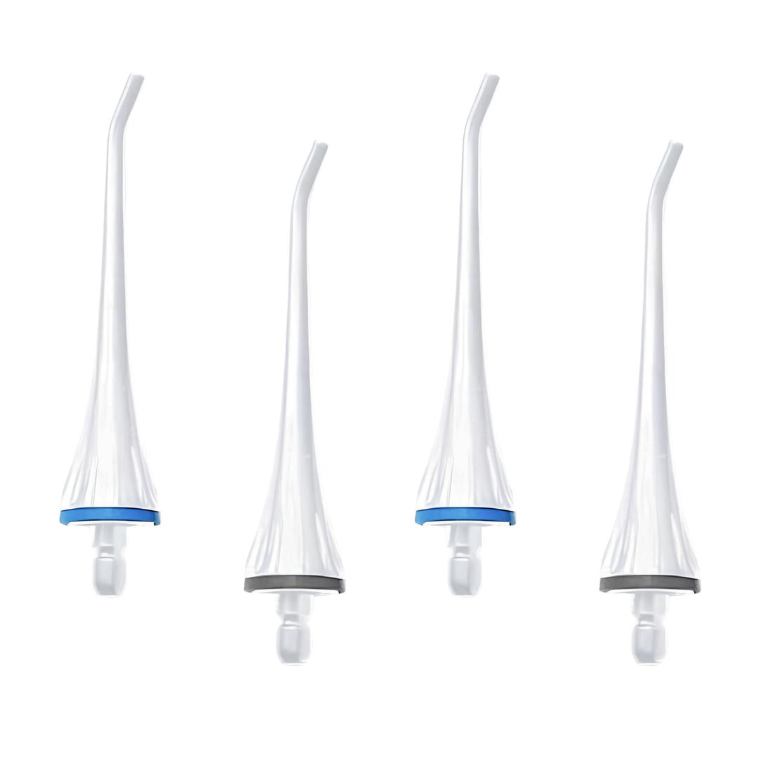 ToiletTree White / 4 Pack Water Flosser Replacement Tips - 2 Pack