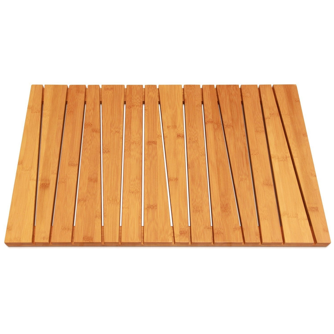 Bamboo Deluxe Shower Floor and Bath Mat - ToiletTree Products-
