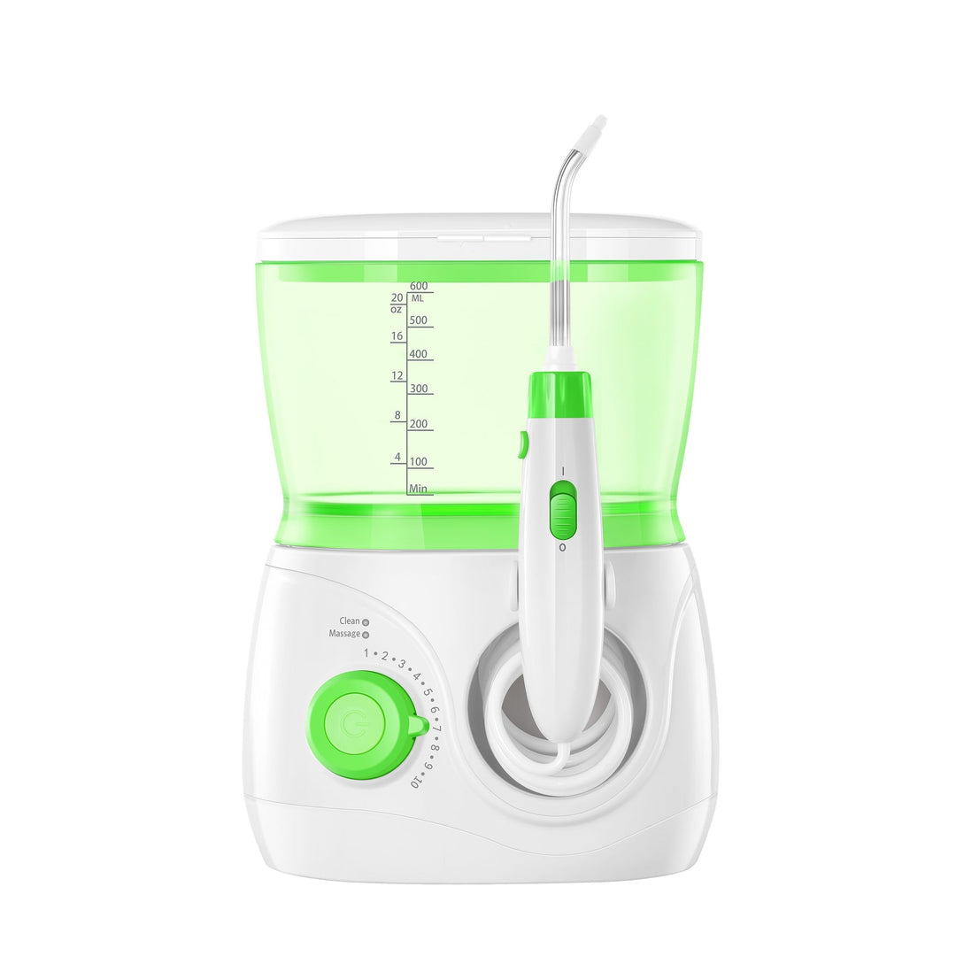 Children's Countertop Water Flosser - ToiletTree Products- Green