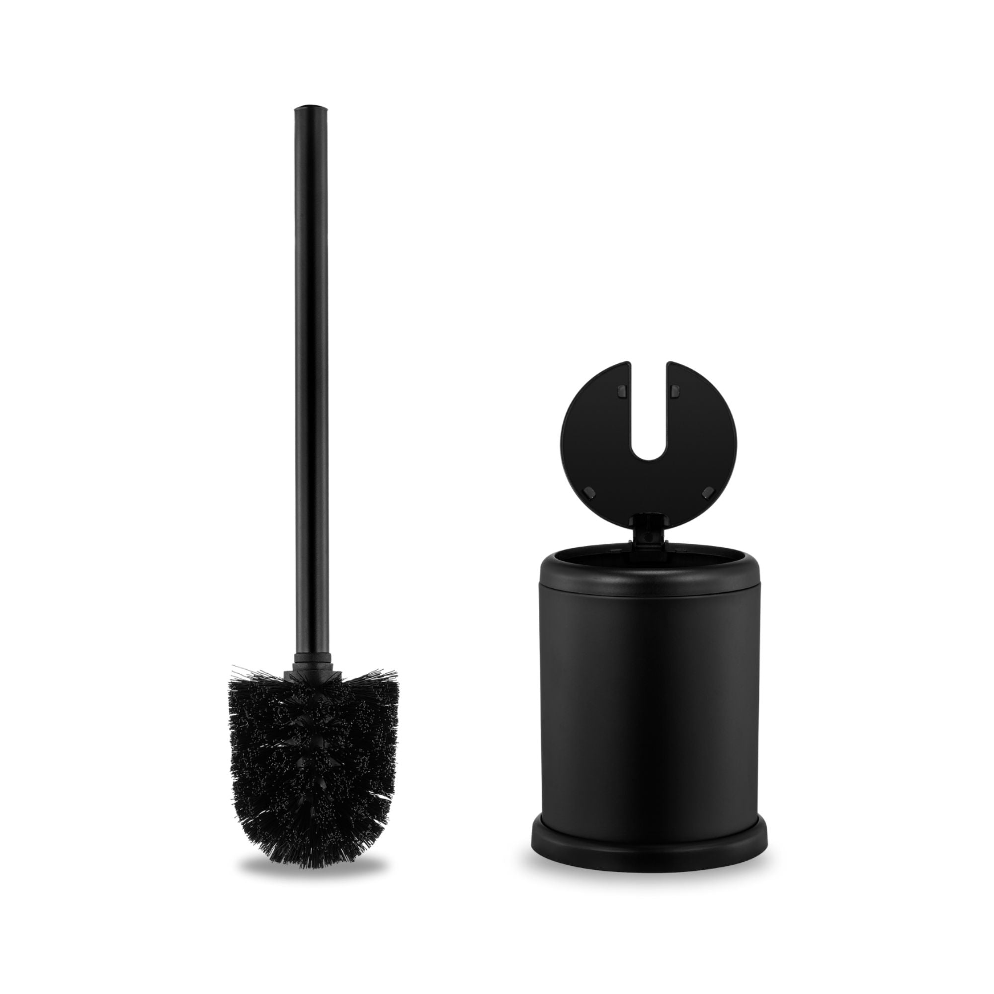 Deluxe Toilet Brush with Lid - Thumbnail 3