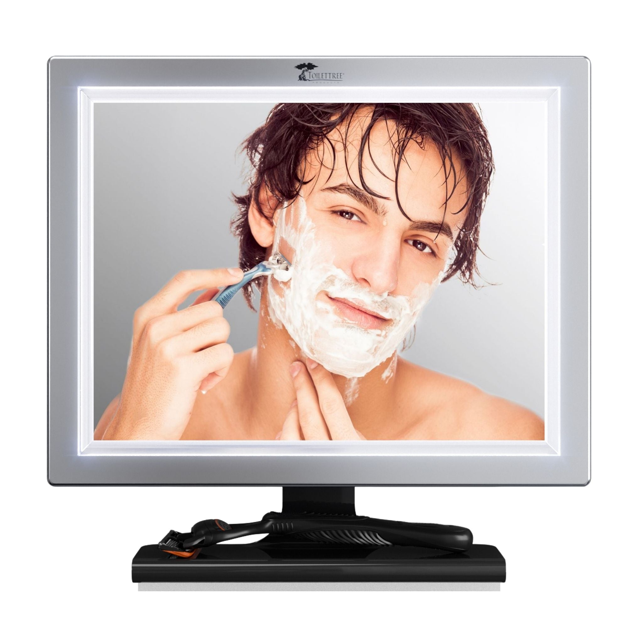 Deluxe Fogless Shower Mirror – ToiletTree Products