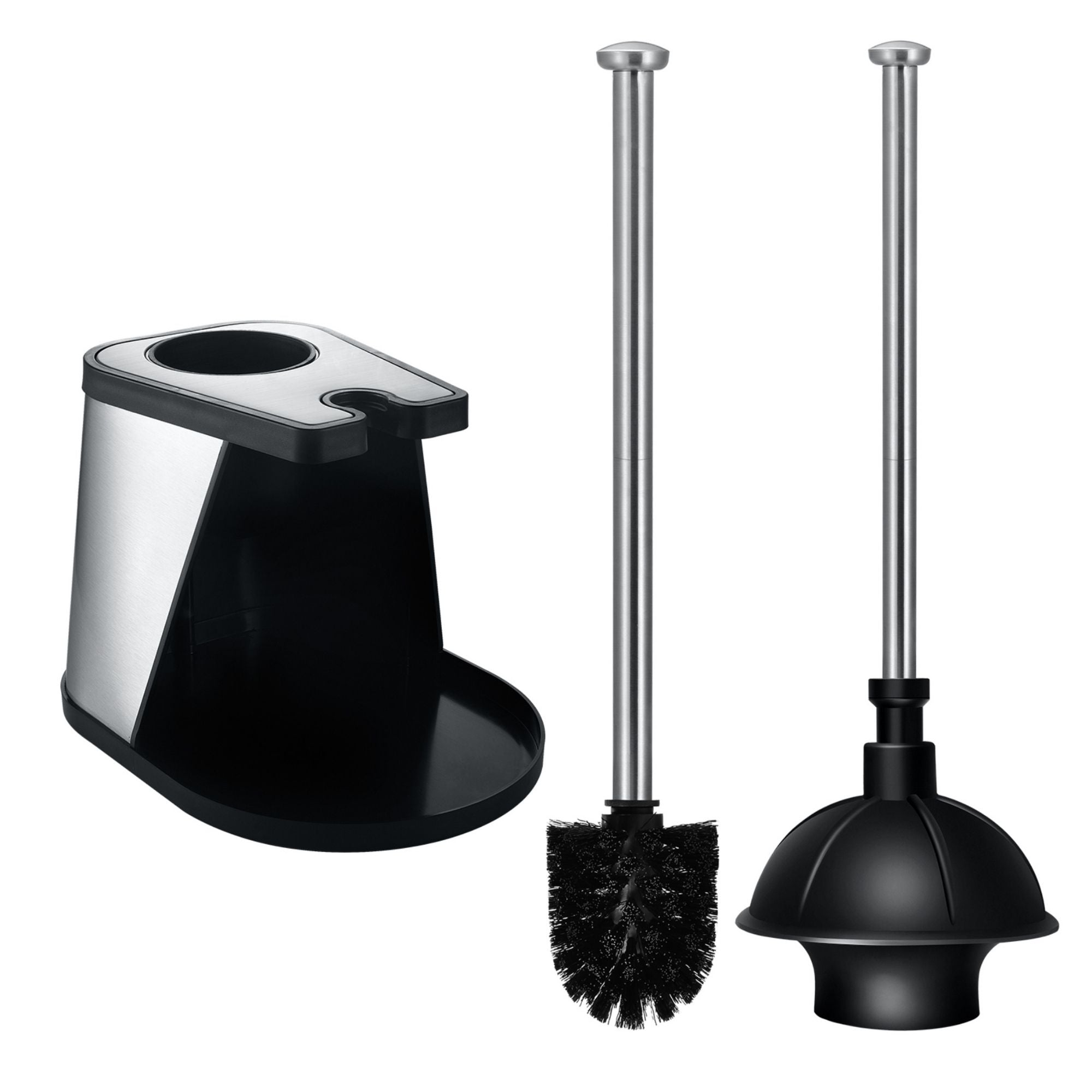 Toilet Brush and Plunger Set