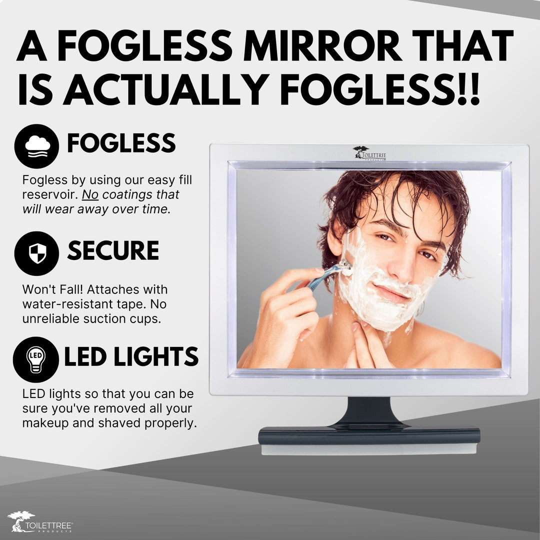 Deluxe LED Fogless Mirror Bundle