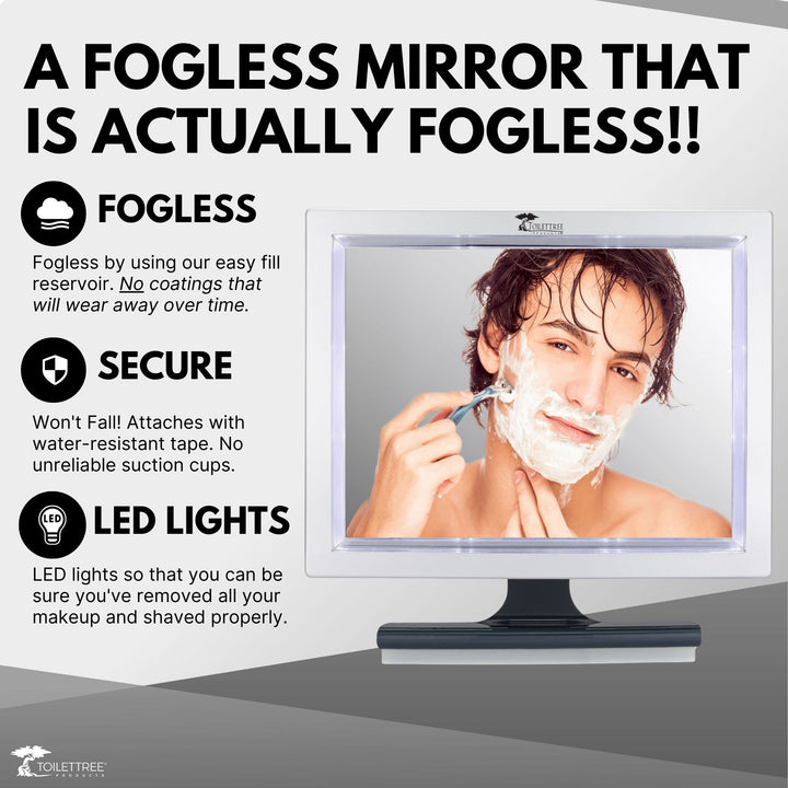 Deluxe LED Fogless Mirror Bundle