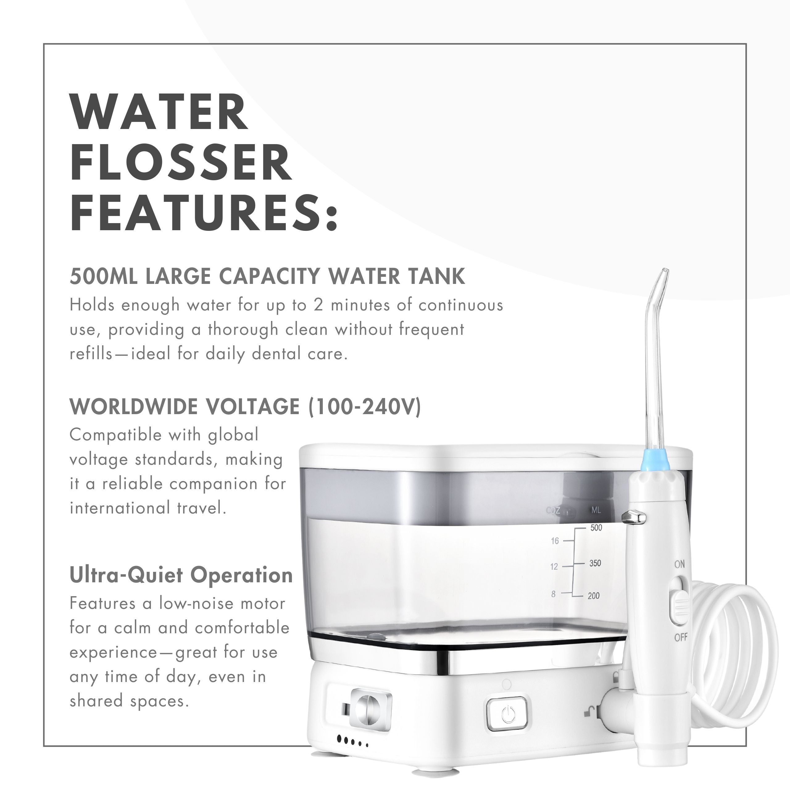 ToiletTree Products Countertop Water Flosser - Thumbnail 3