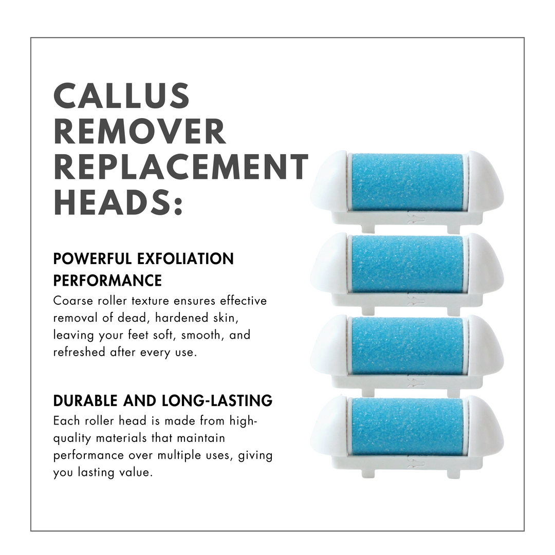 Replacement Rollers for Callus Remover