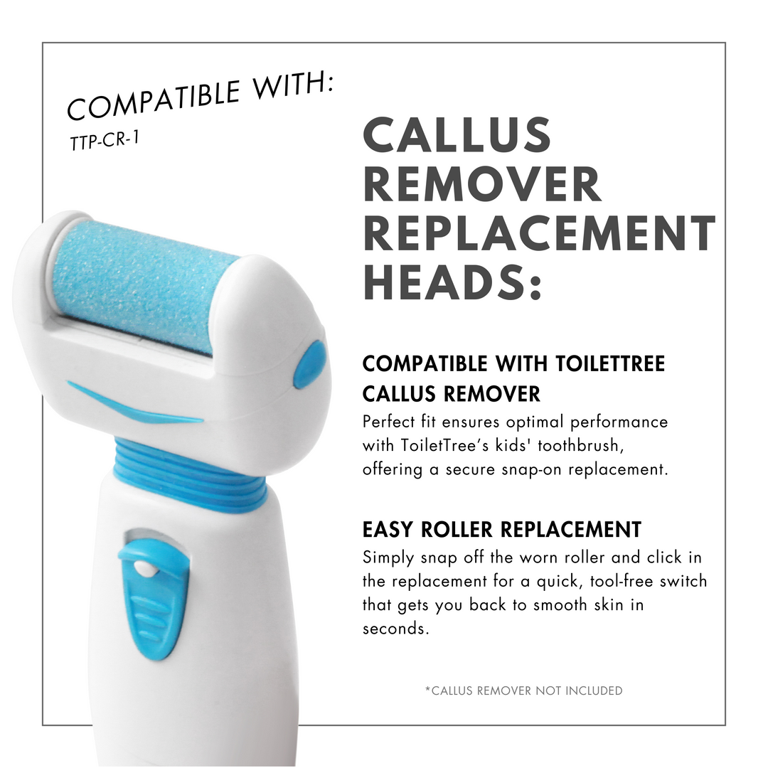 Replacement Rollers for Callus Remover