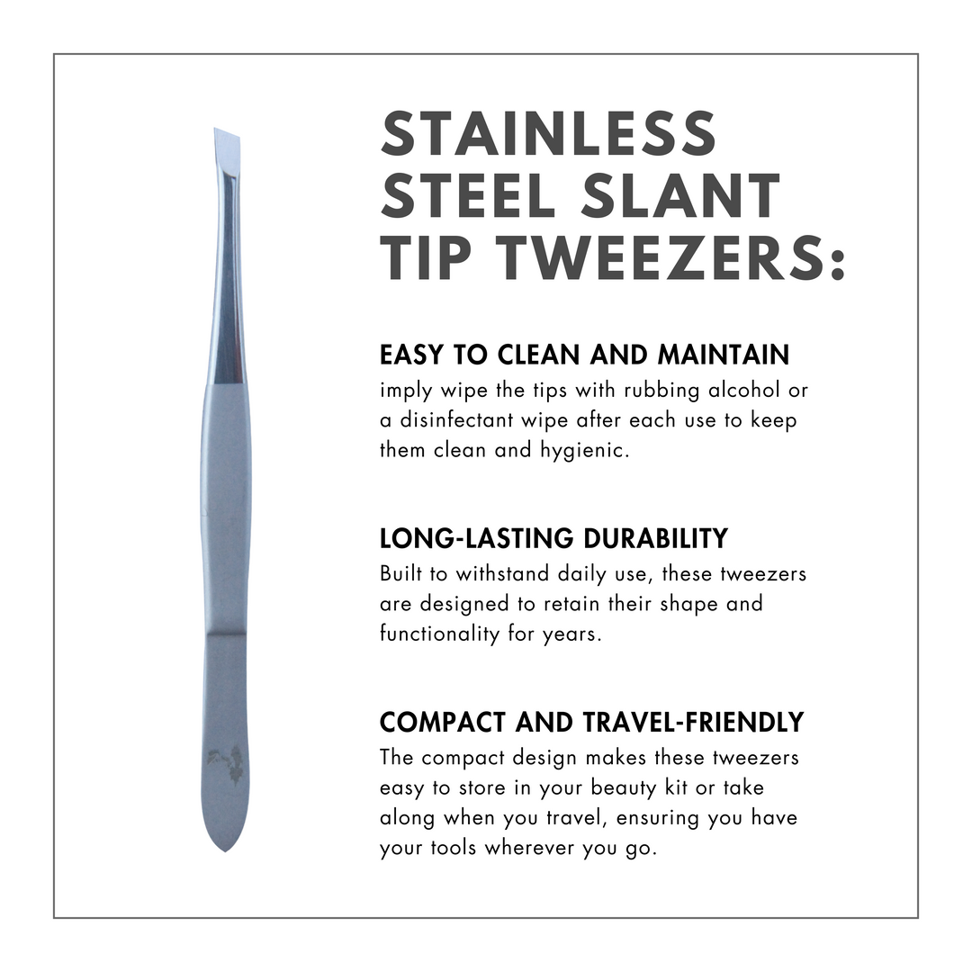 Slant Tip Tweezers