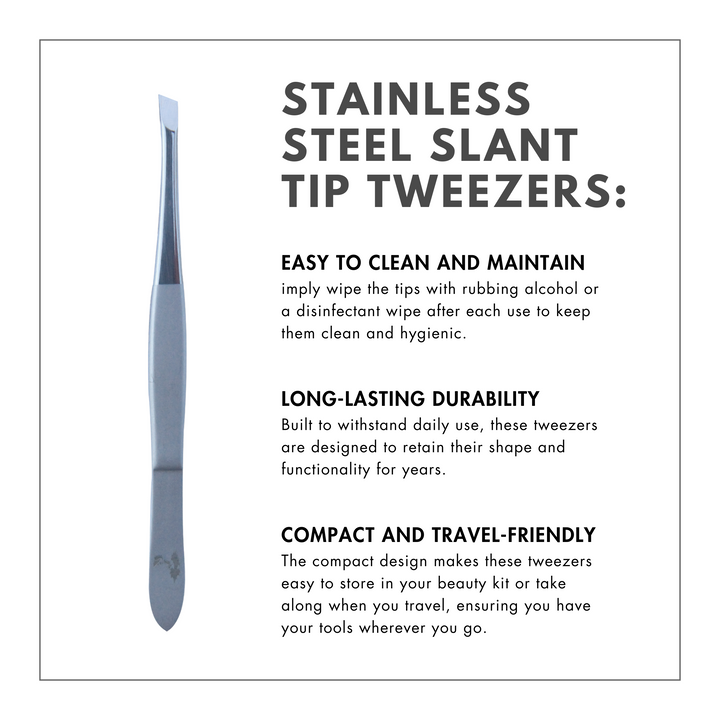 Slant Tip Tweezers