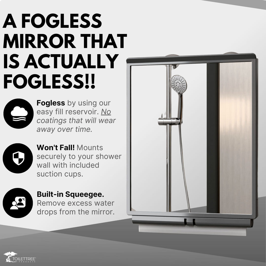 Fogless Shower Mirror - Travel