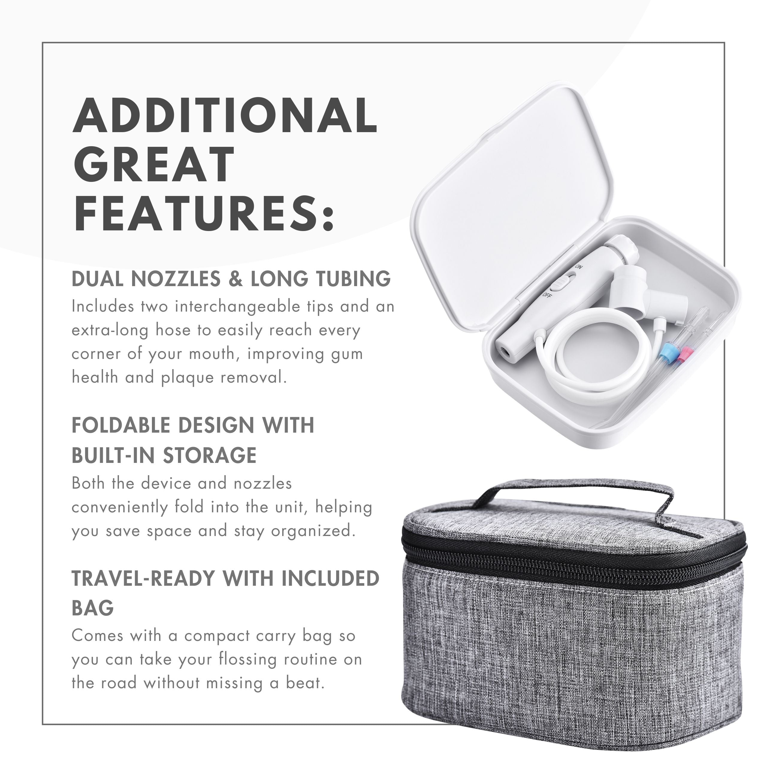 ToiletTree Products Countertop Water Flosser - Thumbnail 4