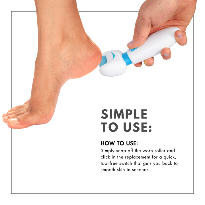 Replacement Rollers for Callus Remover
