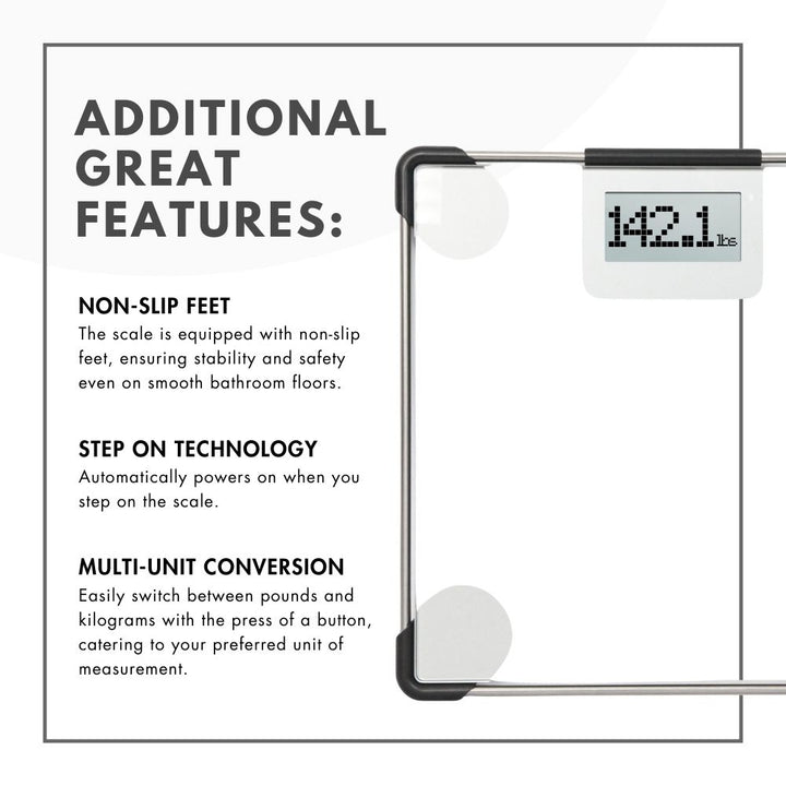 Glass Bathroom Scale
