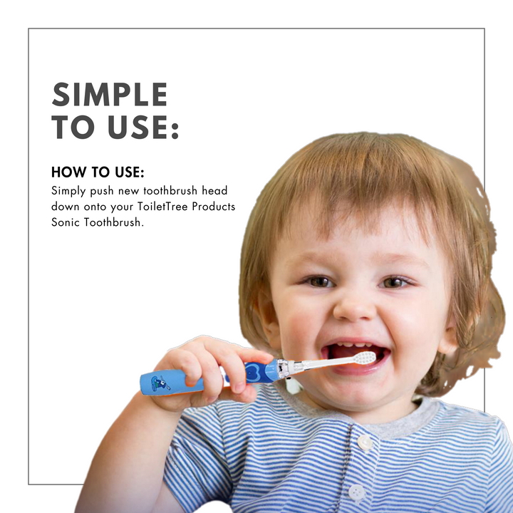 Replacement Heads – Children’s Sonic LED Toothbrush