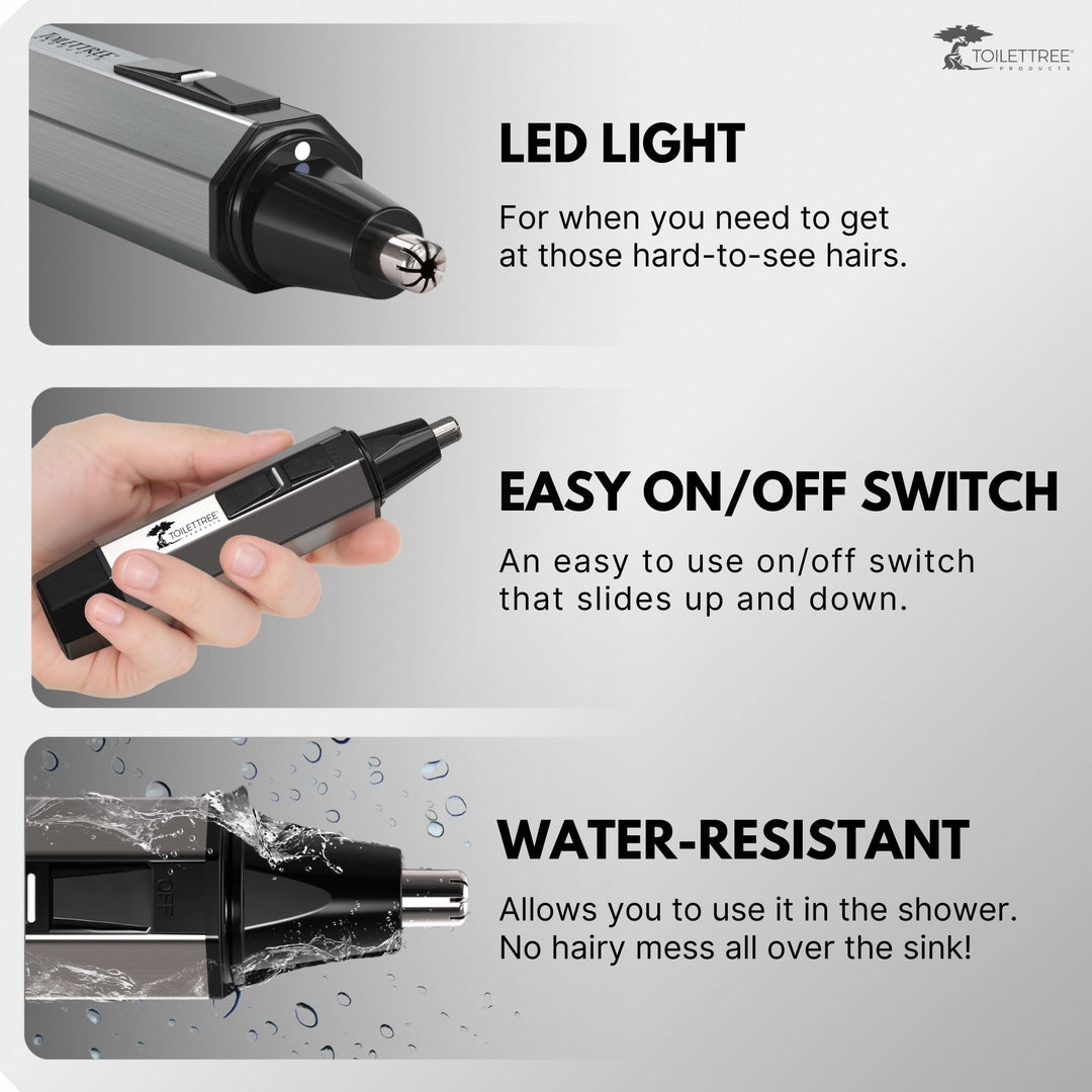 Nose Hair Trimmer - Stainless Steel