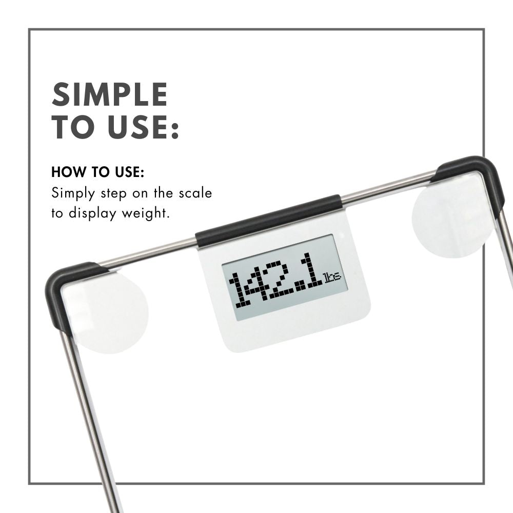 Glass Bathroom Scale