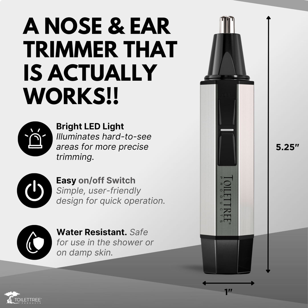 Nose Hair Trimmer - Stainless Steel