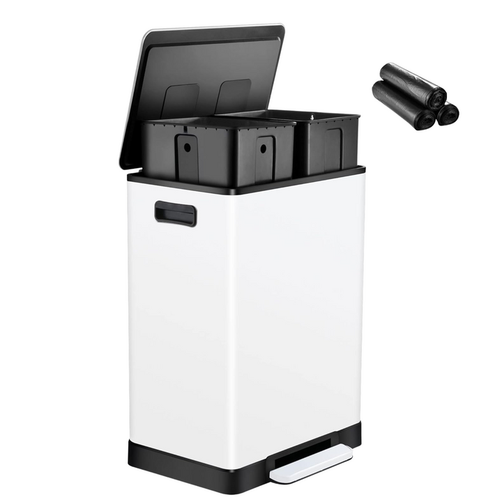 Stainless Steel 16 Gallon Trash Can