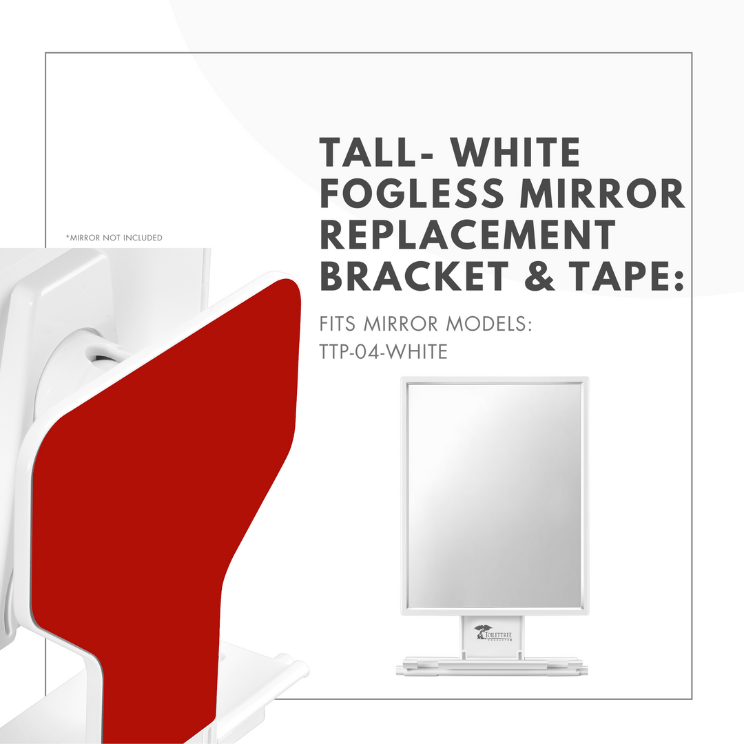 Bracket & Adhesive for Fogless Shower Mirror