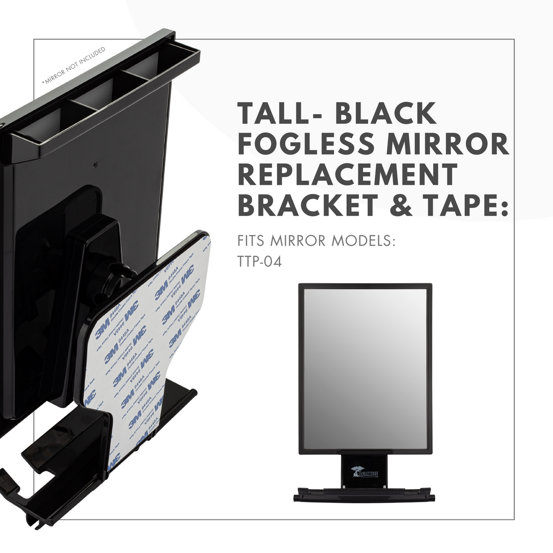 Bracket & Adhesive for Fogless Shower Mirror