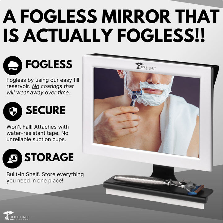 Fogless Shower Mirror