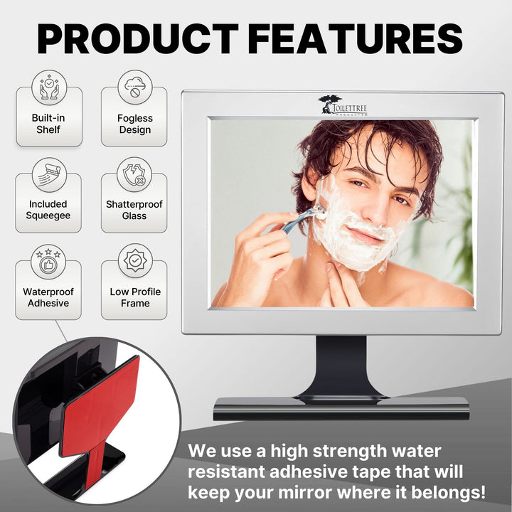 Fogless Shower Mirror