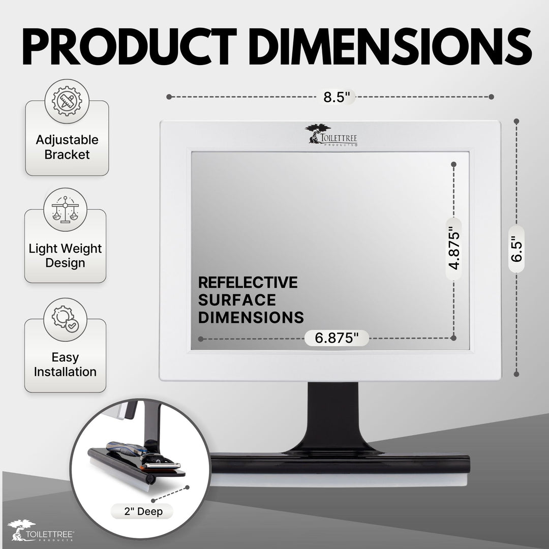 Fogless Shower Mirror