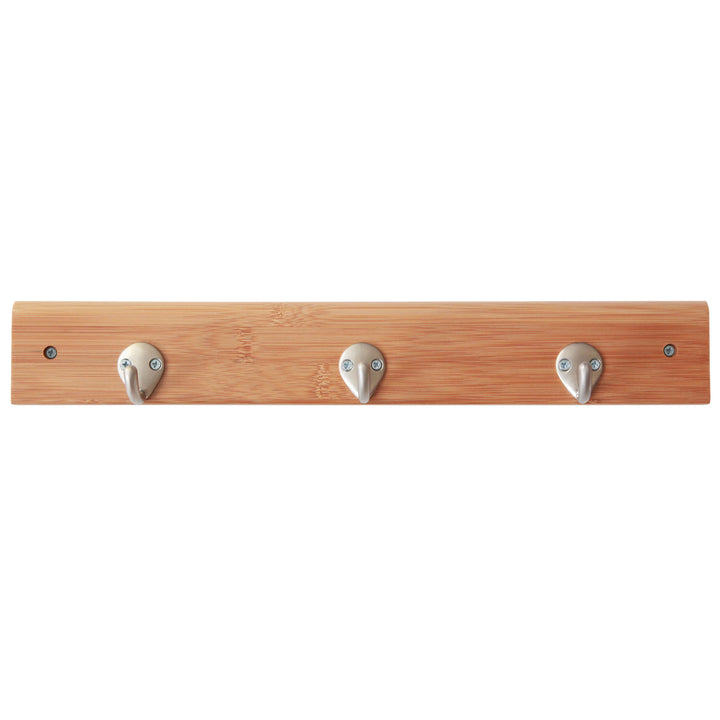 Bamboo Stainless Steel Towel Wall Hooks