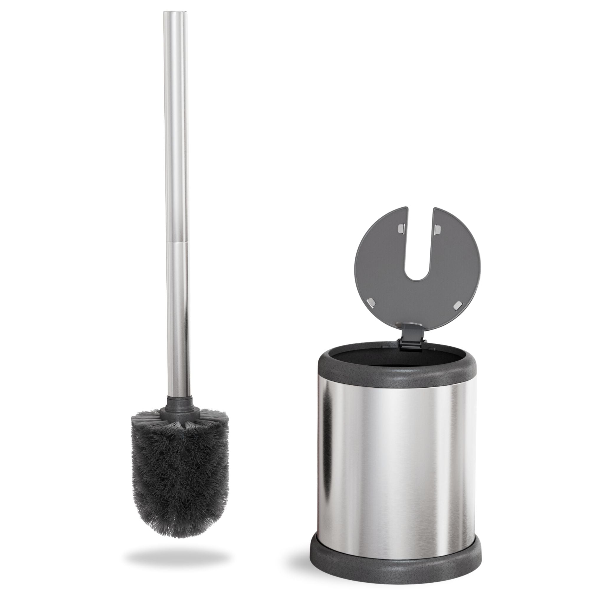 Deluxe Toilet Brush with Lid
