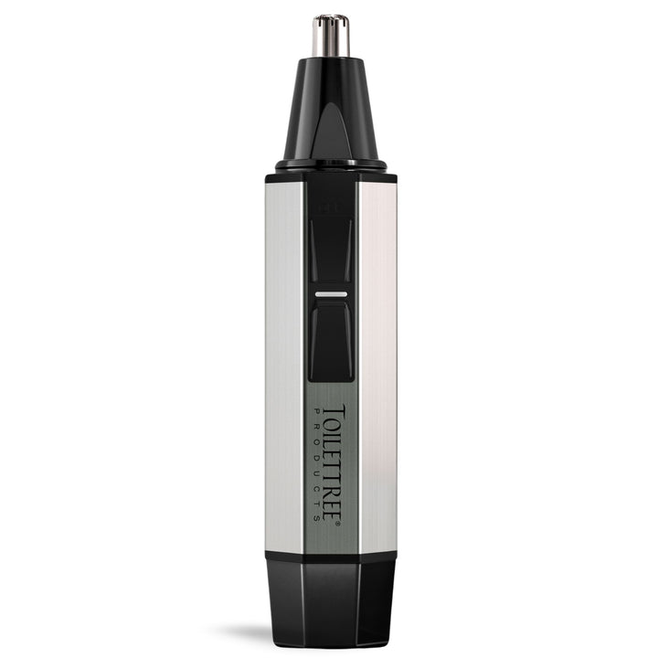Nose Hair Trimmer with LED Light - Stainless Steel Heavy Duty Casing