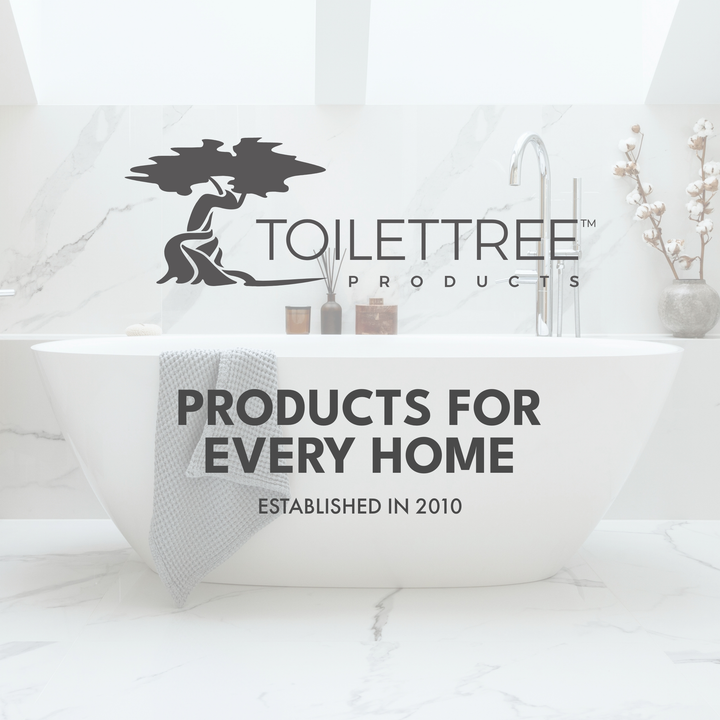ToiletTree Aluminum Caddy with Mirror