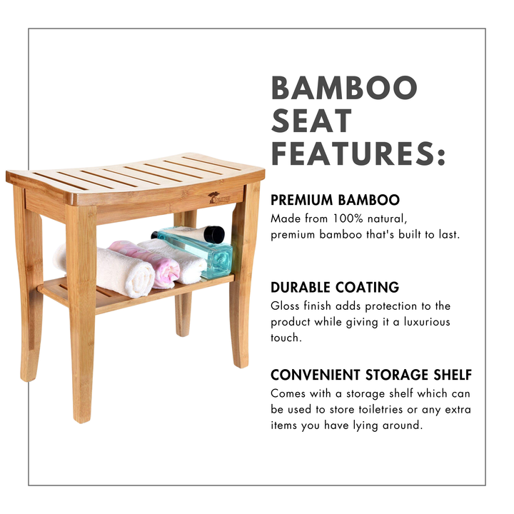 ToiletTree Bamboo Bench