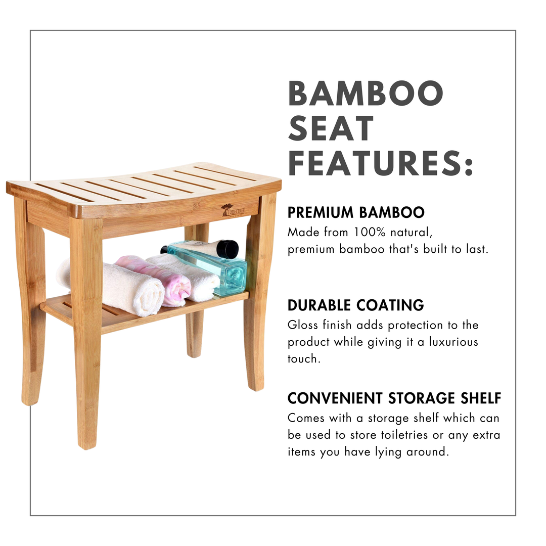 ToiletTree Bamboo Bench