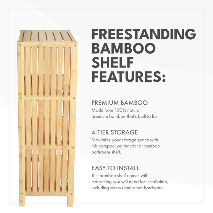 ToiletTree Bamboo Shelf