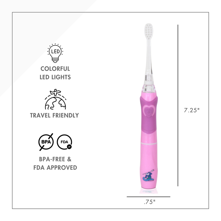 ToiletTree Childrens Sonic LED Toothbrush
