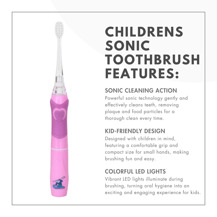 ToiletTree Childrens Sonic LED Toothbrush