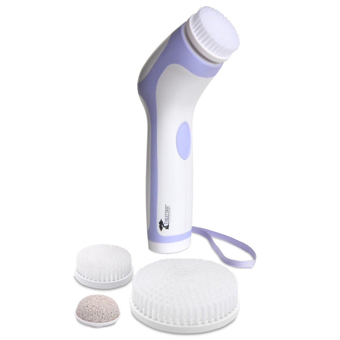 ToiletTree Purple Face Brush Skin Cleansing System