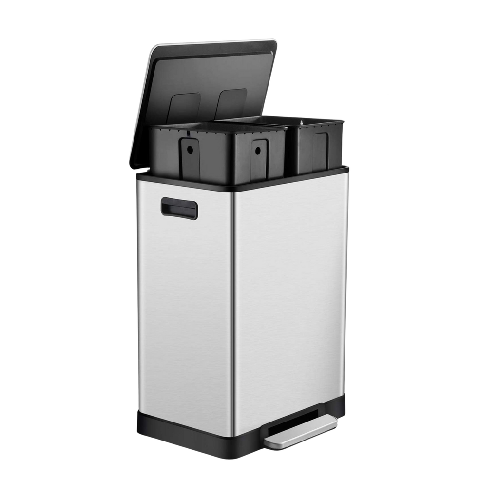 オリーブ　HUMANMADE STEEL TRASH CAN 即完売 Stainless Steel 16 Gallon Trash Can – ToiletTree Products
