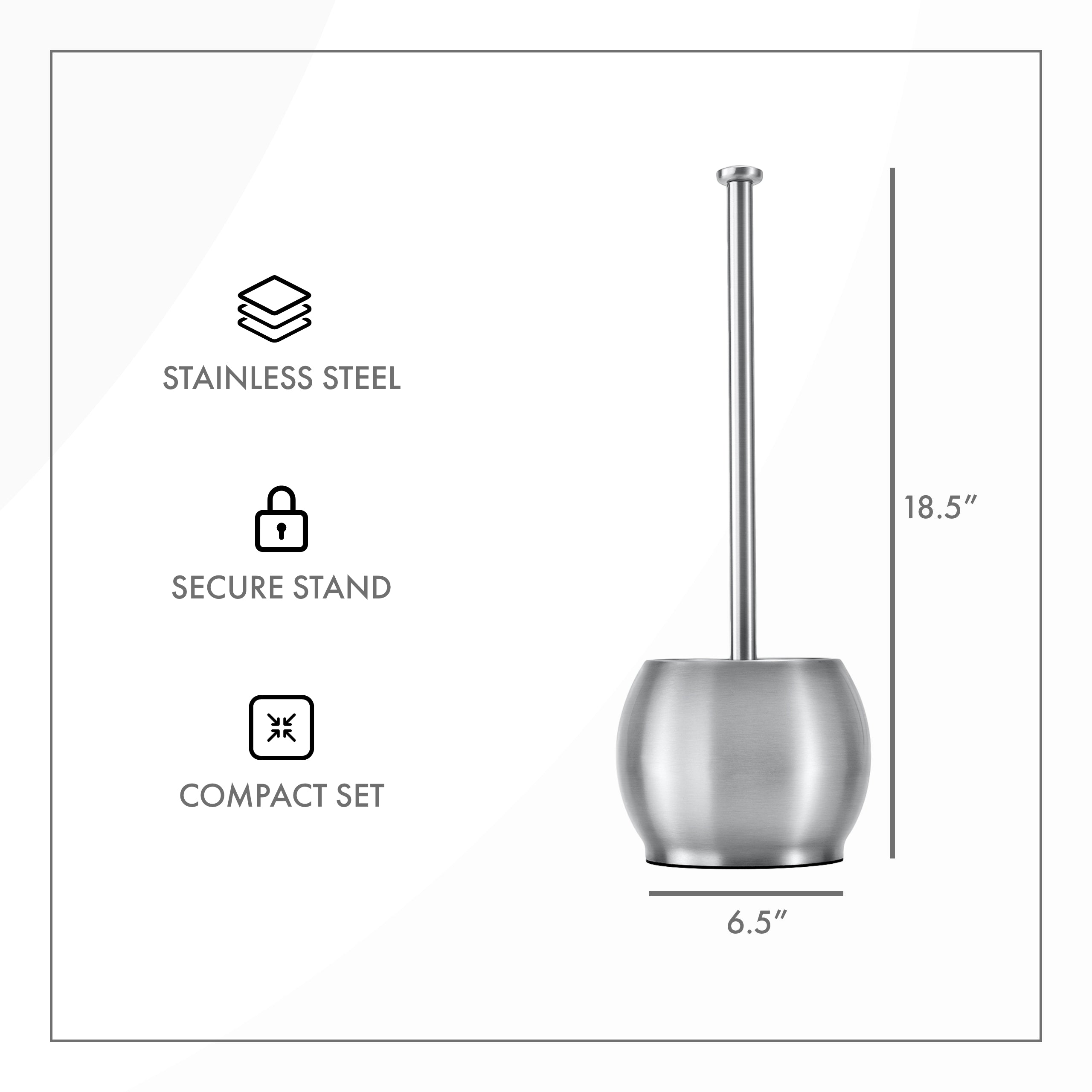 ToiletTree Products Plunger with Holder - Thumbnail 2