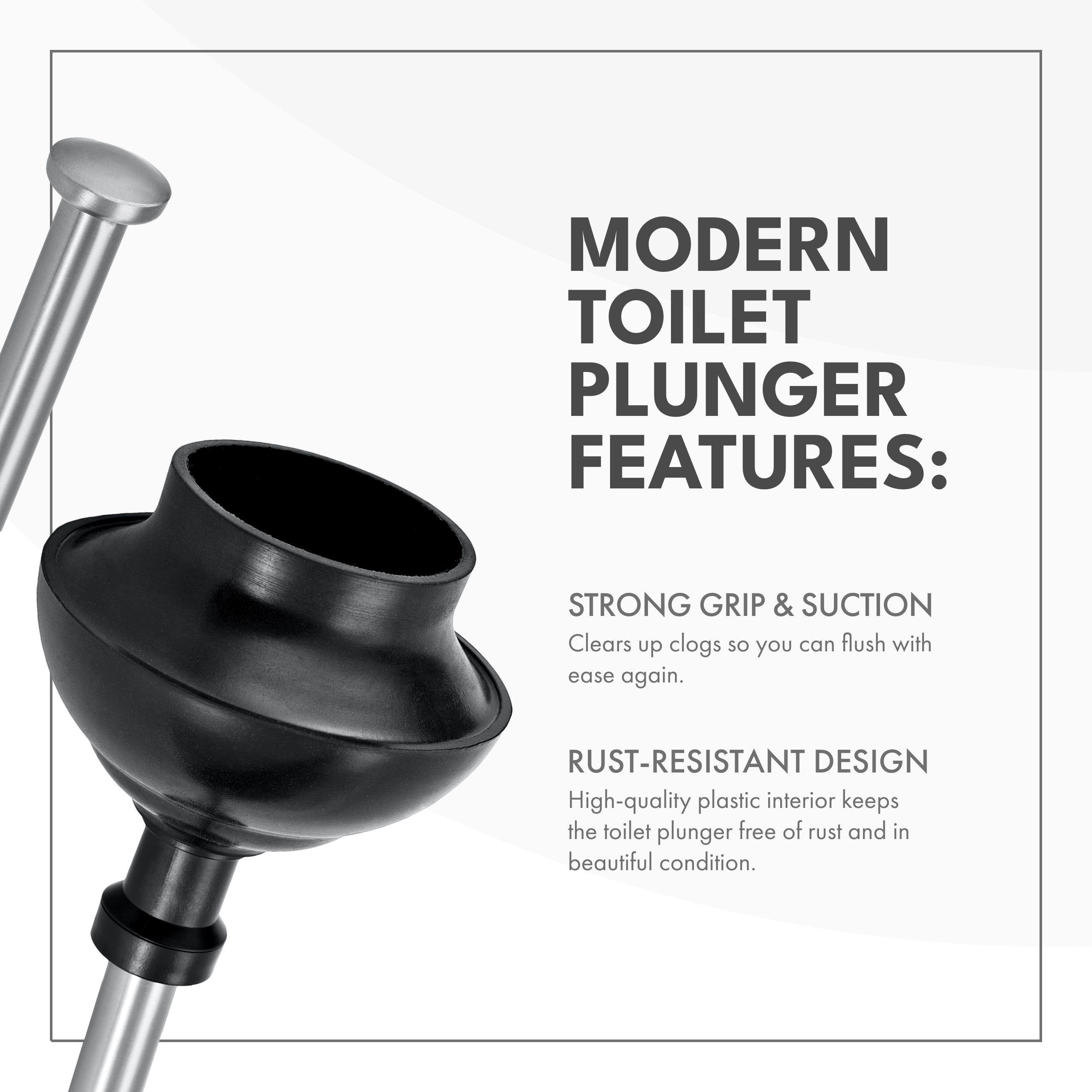 ToiletTree Products Plunger with Holder - Thumbnail 5
