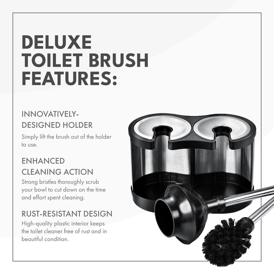 ToiletTree Toilet Brush and Plunger Combo
