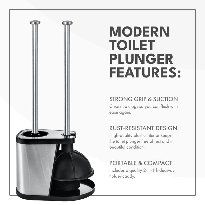 ToiletTree Toilet Brush and Plunger Set