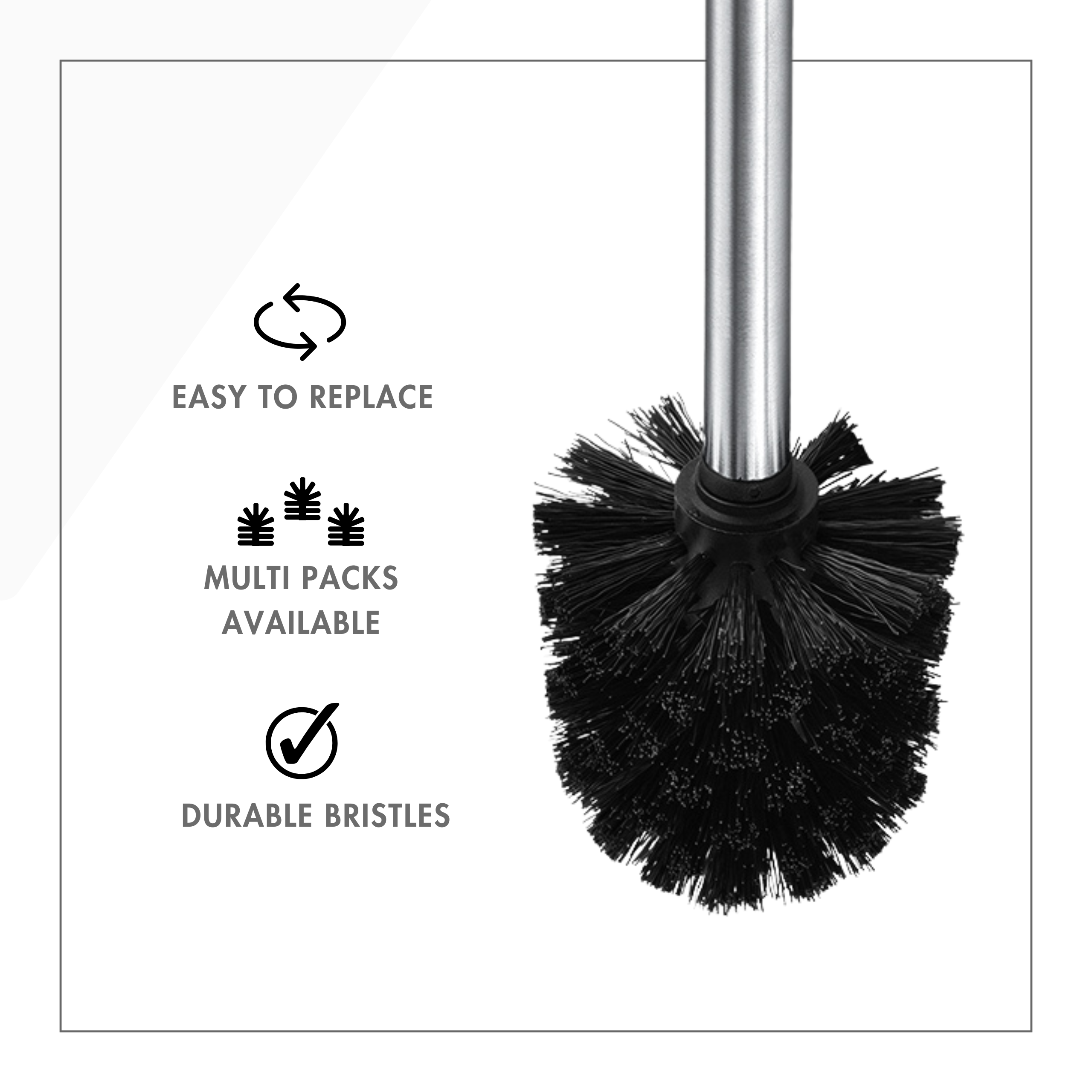 Toilet Brush Replacement Heads - Thumbnail 4