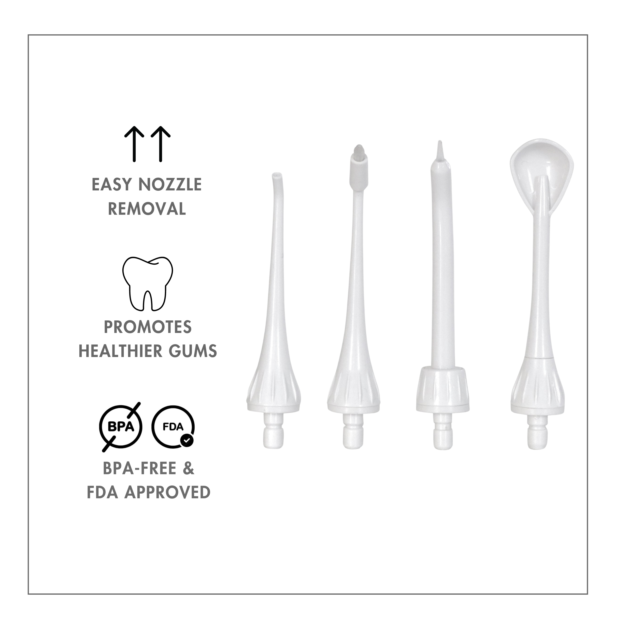 ToiletTree Products Water Flosser Replacement Tips - Thumbnail 5