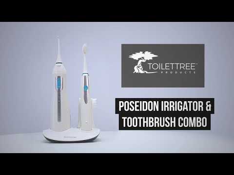 Poseidon Irrigator and Toothbrush Combo