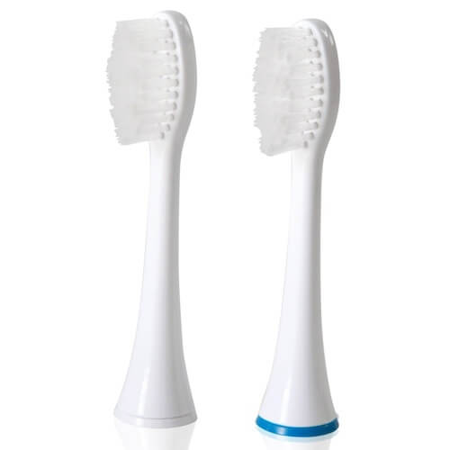 Replacement Heads – Poseidon Sonic Toothbrush - ToiletTree Products- 2 Pack