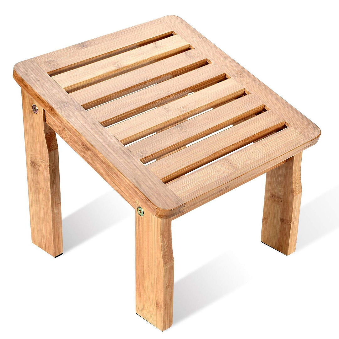Bamboo Foot Stool - ToiletTree Products-