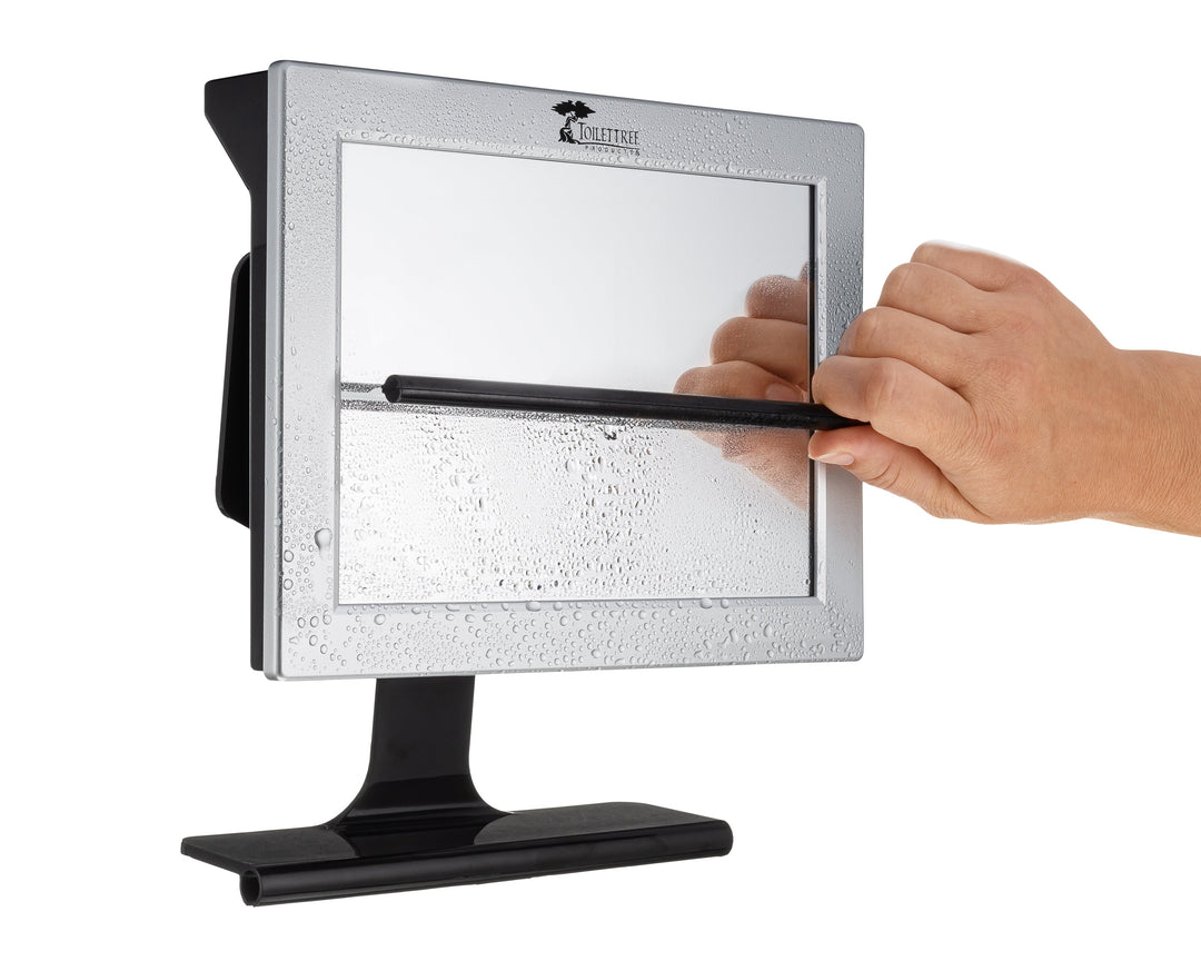 Fogless Shower Mirror with Squeegee - ToiletTree Products-